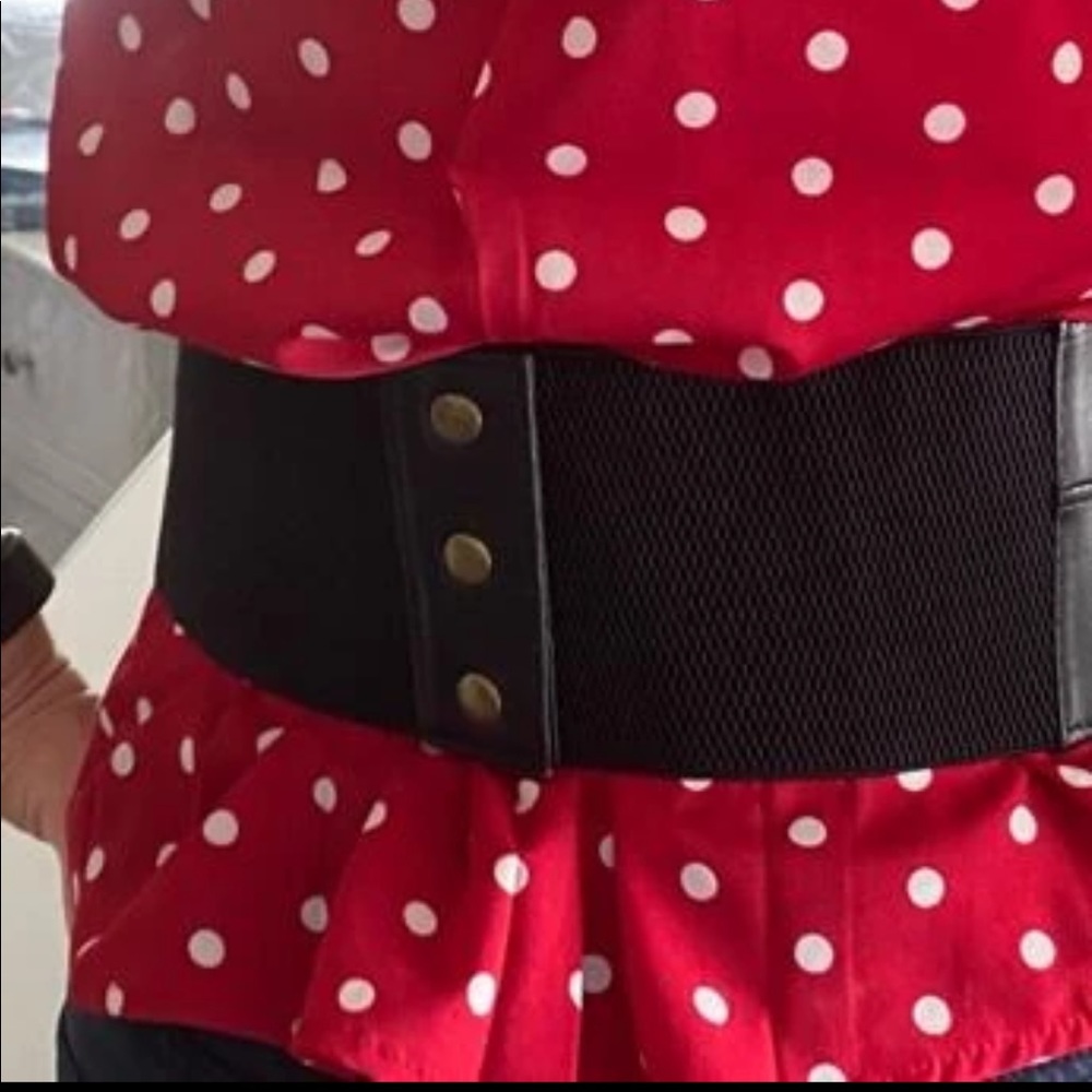 Black Corset Belt Steampunk New - Picture 10 of 14